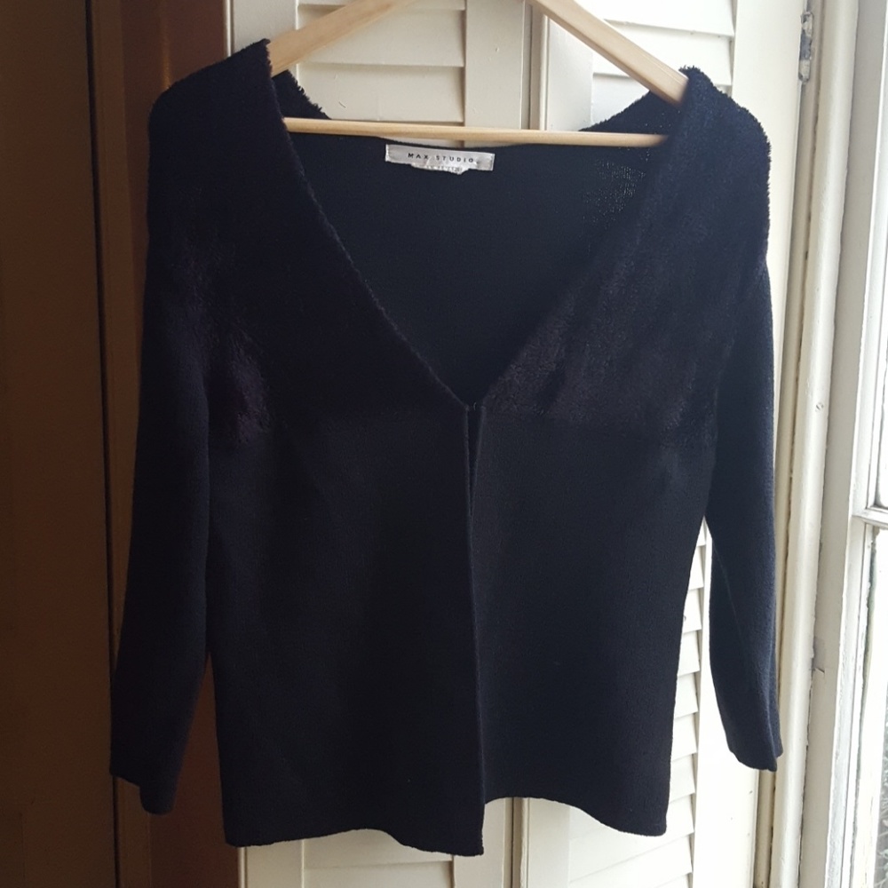 Max studio basic cardigan